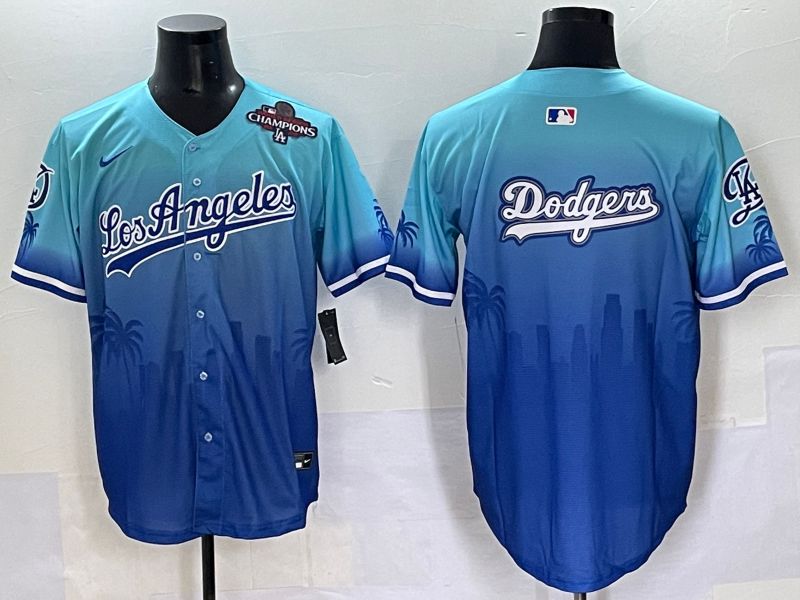 Men 2025 Los Angeles Dodgers Blank Blue Game Nike MLB Jersey style 62612->los angeles dodgers->MLB Jersey